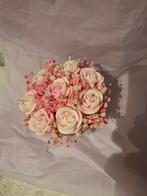 Zelfgemaakte bloemen kaarsen, Ophalen of Verzenden, Zo goed als nieuw, Overige materialen, Minder dan 25 cm