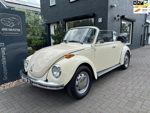 Volkswagen Kever Cabriolet 1974 Automaat! in nette staat!, Auto's, Volkswagen, Bedrijf, Te koop, Beetle (Kever), Open dak, Benzine