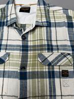 PME Legend ruit overhemd blauw/groen mt XXL, Overige kleuren, Verzenden, Overige halswijdtes, Pme Legend