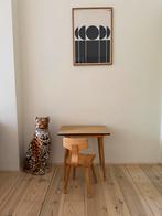 Schilte schooltafel met stoel, Kinderen en Baby's, Kinderkamer | Tafels en Stoelen, Ophalen, Gebruikt, Tafel(s) en Stoel(en)