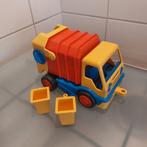 Wader vuilniswagen met 2 vuilnisbakken, Ophalen of Verzenden, Zo goed als nieuw