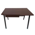 industrieel bureau bruin met lade 110 x 58 x 77,5 cm, Ophalen, Nieuw, Bureau