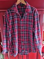 FLANELLEN GERUITE HOUTHAKKERS BLOUSE MAAT XXXL, Ophalen of Verzenden, Zo goed als nieuw, Blauw, Overige halswijdtes