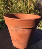 Diverse terracotta bloempotten vorstbestendig, Tuin en Terras, Bloempotten, Gebruikt, Rond, Minder dan 40 cm, Terracotta