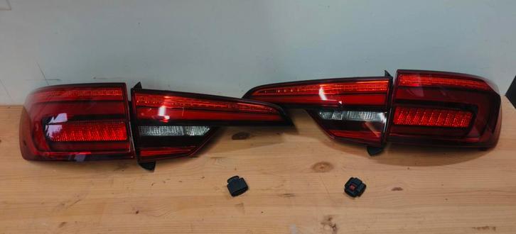 LED achterlichten Audi S4 A4 avant full LED dynamisch, Auto-onderdelen, Overige Auto-onderdelen, Audi, Gebruikt, Ophalen of Verzenden