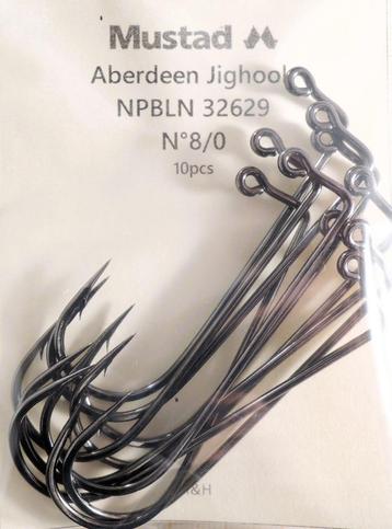 Jighaken van Mustad, VMC, Gamakatsu, Eagle Claw & Matzuo beschikbaar voor biedingen