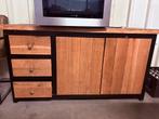 Dressoir Maatwerk, Ophalen, 100 tot 150 cm, Eikenhout, Zo goed als nieuw