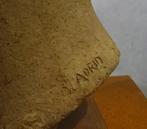 Olle Adrin - keramiek beeld van een meisjeshoofd, Ophalen of Verzenden