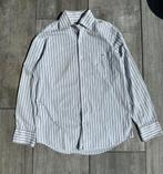 Lacoste Overhemd – Lichtblauw Gestreept | Maat 40 (M), Verzenden, Halswijdte 39/40 (M), Zo goed als nieuw, Wit