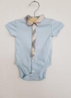 Burberry Baby blauwe romper 50, Verzenden, Zo goed als nieuw