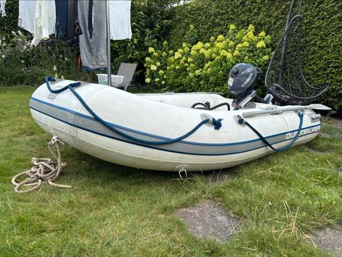Te Koop! Quicksilver rubberboot 2.80 SET, met Yamaha 3.5 pk, Watersport en Boten, Rubberboten, Gebruikt, Quicksilver, Airdeck