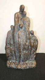 Sculptuur van een gezin [1068], Antiek en Kunst, Kunst | Beelden en Houtsnijwerken, Ophalen of Verzenden