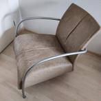 Design fauteuil, Montis, Ophalen, Gebruikt, 50 tot 75 cm, Leer