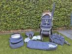 Joolz Day3 Midnight Blue - Complete Set!, Kinderen en Baby's, Kinderwagens en Combinaties, Zo goed als nieuw, Combiwagen, Verstelbare duwstang