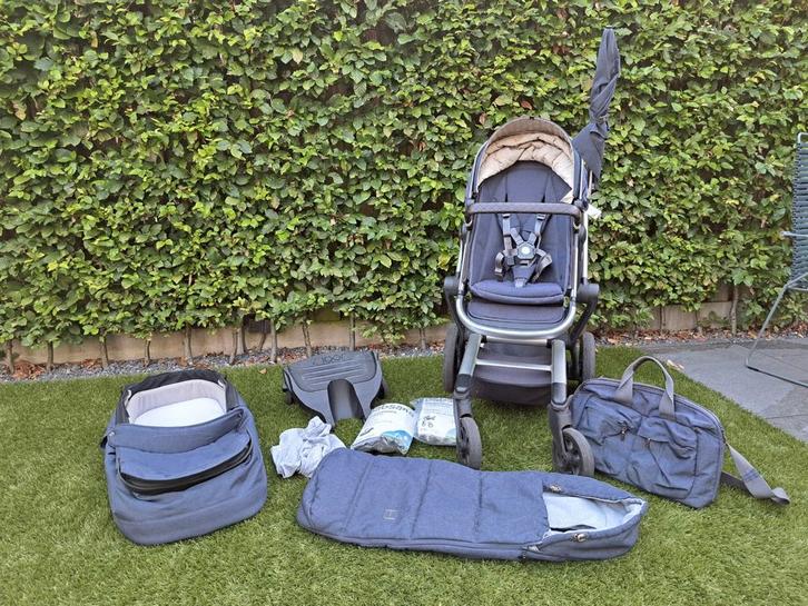 Joolz Day3 Midnight Blue - Complete Set!, Kinderen en Baby's, Kinderwagens en Combinaties, Zo goed als nieuw, Combiwagen, Overige merken