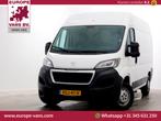 Peugeot Boxer 335 2.2 BlueHDi 140pk L2H2 Premium Airco/Navi, Auto's, Bestelauto's, Gebruikt, Euro 6, 4 cilinders, 2500 kg