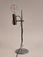 Vintage lamp Gepo Amsterdam chroome tafellamp spot chroom, Huis en Inrichting, Lampen | Tafellampen, Gebruikt, Mid century modern dutch design