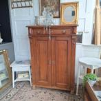 Antiek grenen meidenkast kast, Antiek en Kunst, Antiek | Meubels | Kasten, Ophalen