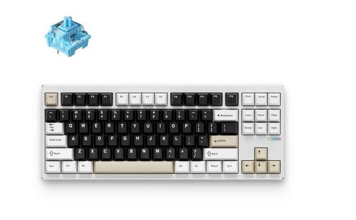 [NIEUW IN DOOS] GX87S Aluminum Custom Mechanical Keyboard, Computers en Software, Toetsenborden, Nieuw, Qwerty, Draadloos, Gaming toetsenbord