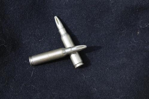 2 X FAL Excercitie patronen, Verzamelen, Militaria | Algemeen, Landmacht, Hulzen of Bodemvondsten, Nederland, Ophalen of Verzenden