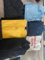 3 jacks, 15 shirts, 7 overhemden, 5 broeken en trui in L/XL, Ophalen, Gedragen