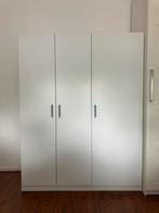 Kledingkast wit 3-deurs, Huis en Inrichting, 100 tot 150 cm, 150 tot 200 cm, Ophalen of Verzenden, 50 tot 75 cm
