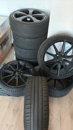 20” ORIGINELE VOSSEN HF-3 - 5x112 Michelin PS4S, Ophalen, Banden en Velgen, Nieuw, 235 mm