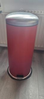 Ikea prullenbak Mjösa 30 liter rood, Huis en Inrichting, Woonaccessoires | Prullenbakken, Ophalen, Zo goed als nieuw
