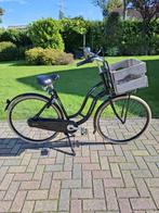 Zwarte Sparta pick-up damesfiets frame 54 cm., Ophalen, Sparta, Versnellingen, 53 tot 56 cm