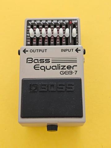 Boss GEB-7 Bass Equalizer - Topconditie! beschikbaar voor biedingen