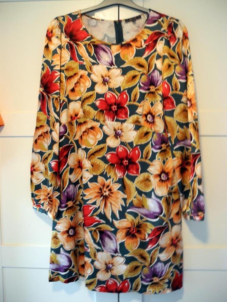 King Louie jurk maat 44, Kleding | Dames, Jurken, Zo goed als nieuw, Maat 42/44 (L), Overige kleuren, Knielengte, Ophalen of Verzenden