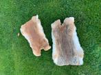 Twee Konijnenvachtjes - Mooi en Zacht!, Ophalen of Verzenden, Zo goed als nieuw