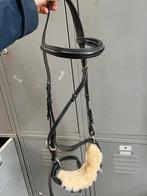 Bitloos hoofdstel full BR, Dieren en Toebehoren, Paarden en Pony's | Hoofdstellen en Tuigage, Ophalen, Zo goed als nieuw, Dressuur
