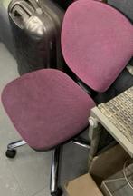 bureaustoel paars, Ophalen, Zo goed als nieuw