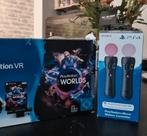 VR 1 bril met 2 move motion controllers PS4!, Ophalen of Verzenden, Zo goed als nieuw, VR-bril, Sony PlayStation