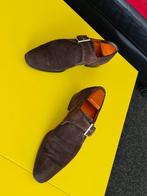 Santoni Suede schoenen met gesp en bruine kleur maat  41/ 5, Kleding | Heren, Schoenen, Bruin, Verzenden, Santoni, Gespschoenen