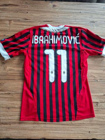 Origineel Zlatan Ibrahimovic shirt AC Milan 2011-2012  beschikbaar voor biedingen