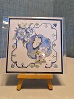 Kaartje hobbydots sparkles witte vlinder en paarse bloemen, Ophalen of Verzenden, Nieuw, Overige thema's