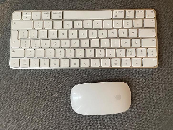 Apple Draadloos toetsenbord en muis, Computers en Software, Toetsenborden, Zo goed als nieuw, Qwerty, Draadloos, Ophalen