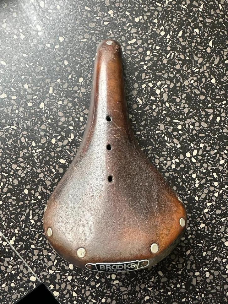 Mooi Brooks B15 zadel. Bruin van kleur., Fietsen en Brommers, Fietsaccessoires | Overige Fietsaccessoires, Gebruikt, Ophalen of Verzenden