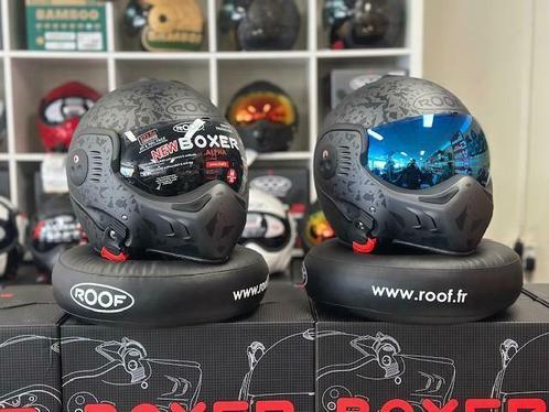 Roof Boxer Alpha V8 Blackstar ( roof boxer ), Motoren, Kleding | Motorhelmen, Nieuw met kaartje, Ophalen of Verzenden