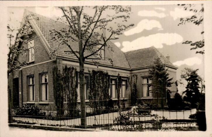 Assendelft - Fotokaart, Verzamelen, Ansichtkaarten | Nederland, Gelopen, Noord-Holland, 1920 tot 1940, Ophalen of Verzenden