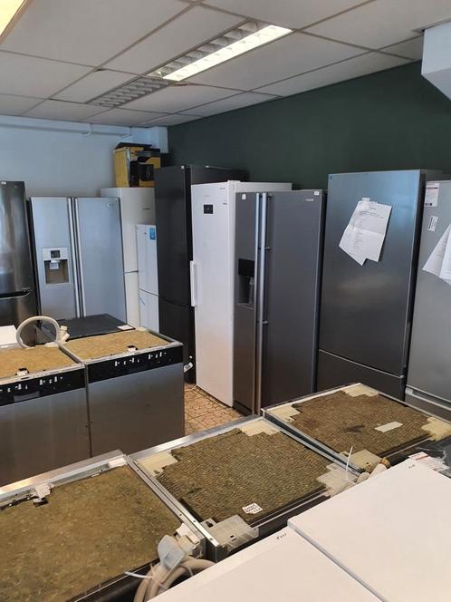 Gebruikt koelkasten en  vrieskasten inc Garantie, Witgoed en Apparatuur, Koelkasten en IJskasten, Nieuw, Met vriesvak, 150 tot 200 liter