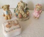 Cherished Teddies Kerst, Verzamelen, Beren en Cherished Teddies, Ophalen, Zo goed als nieuw, Beeldje, Cherished Teddies