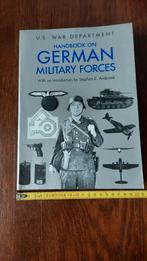 Handbook German Military Forces, Verzamelen, Militaria | Tweede Wereldoorlog, Verzenden, Duitsland, Boek of Tijdschrift