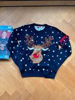 Kersttrui Pepper's Jongen 158/164 met rendier donker blauw!, Kerstmis of Sinterklaas, Ophalen of Verzenden, Kleding, Maat 34 (XS) of kleiner