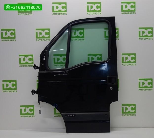 Renault Master ('98-'10) Voorportier links zwart, Auto-onderdelen, Carrosserie en Plaatwerk, Deur, Renault, Voor, Links, Gebruikt