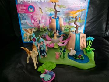 Betoverde feeënweide met feeënbaby playmobiel 9135 beschikbaar voor biedingen