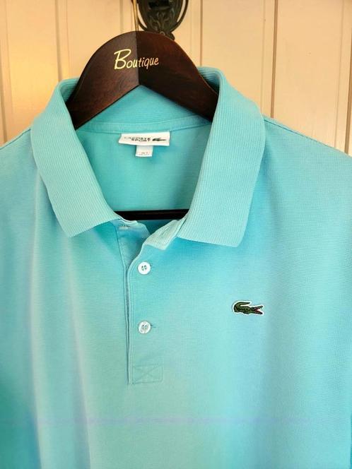 Super mooie, originele Lacoste Sport polo, XXL, Fr.7 zie afm, Kleding | Heren, Polo's, Zo goed als nieuw, Overige maten, Blauw