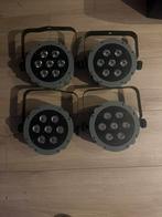 4x Showtec Compact Par Tri 7, Ophalen, Gebruikt, Licht